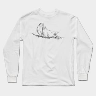 Doves couple Long Sleeve T-Shirt